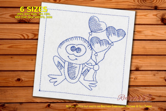 Cute Froggie in Love Lineart Design Review