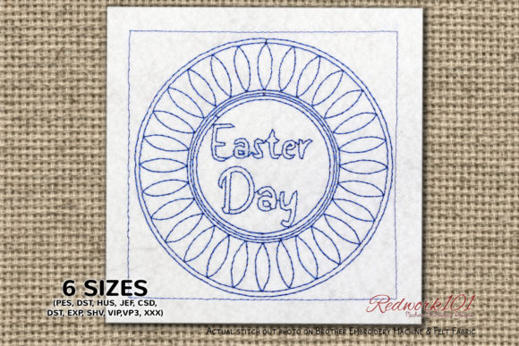 Easter Day Mandala Bluework: A Designer's Review