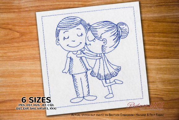 Review: Boy and Girl Kissing Lineart for Projects